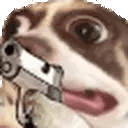 DoggoShoot animated emote