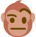 monke_raised_eyebrow emote