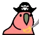 pirateparrotJAM emote