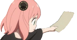 anyaLetter emote