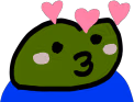 kiss emote