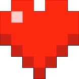 PixelHeart emote