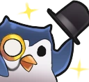 DapperPenguin emote