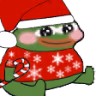 peepoSantaSit emoji