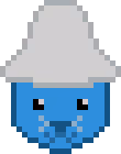 PixelSmurfCat emote
