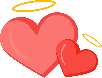 hearts emote