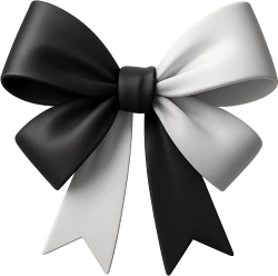 Blackwhitebow emote