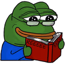 pepereading emote