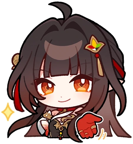 hsr_lingsha_welcome emoji