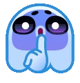 shush emoji