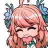 FlorynHeart emote
