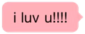 Iluvu emote
