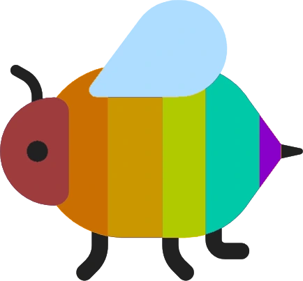 Rainbow_bee emote