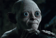 gollumThink animated emote