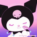 KuromiSparkles emote