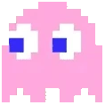 GhostPacmanDisco emote
