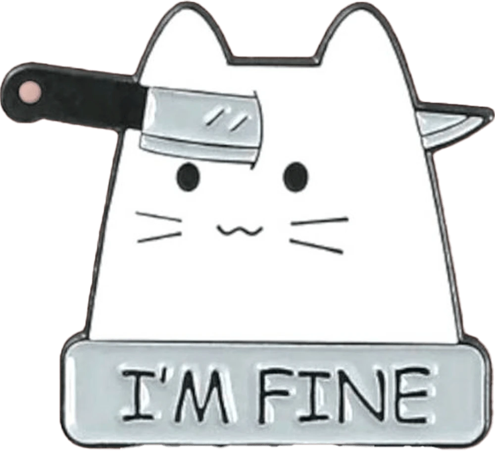 ImFine emote