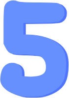pastelblue_number_five emote