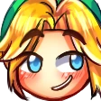 linksmileflushed emote