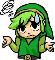 LinkShrugGreen emote