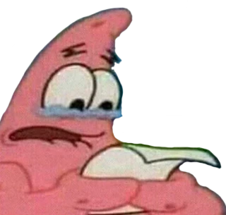 patrickcryread emote