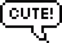 CuteTextBubble emote