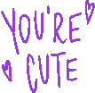 YouREcute emoji