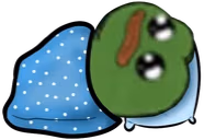pepeLostBlanket emote