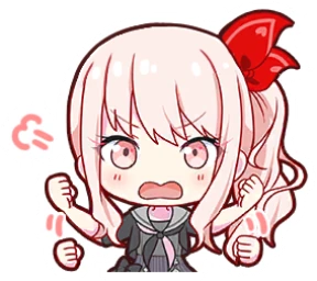 mizukiangry sticker