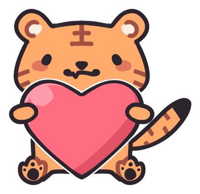 TigerHeart static emote