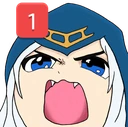 AshePinged emote