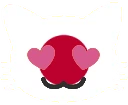 japanese_kitty_in_love emoji