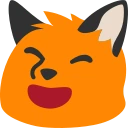 blobfox_laugh emote
