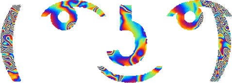 LennyFaceRainbow emote