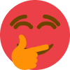 red_smile_thinking emote
