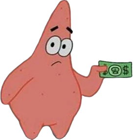 Patrick_money static emote