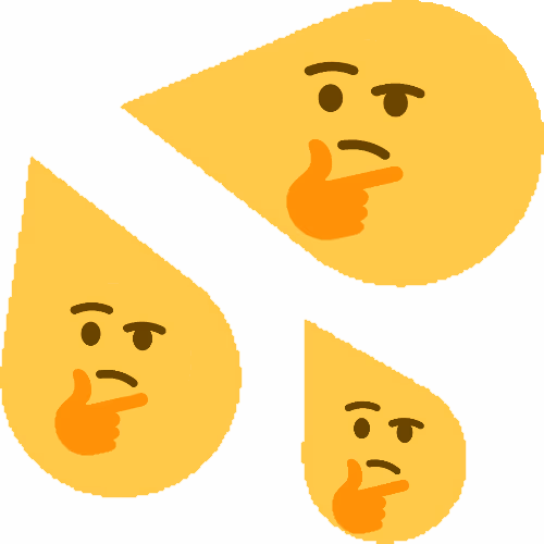 wetthinking emote