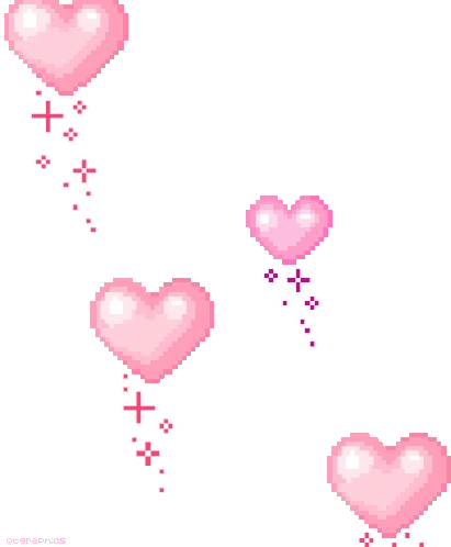 pinkhearts emote