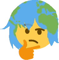 ThinkingEarthChan emoji