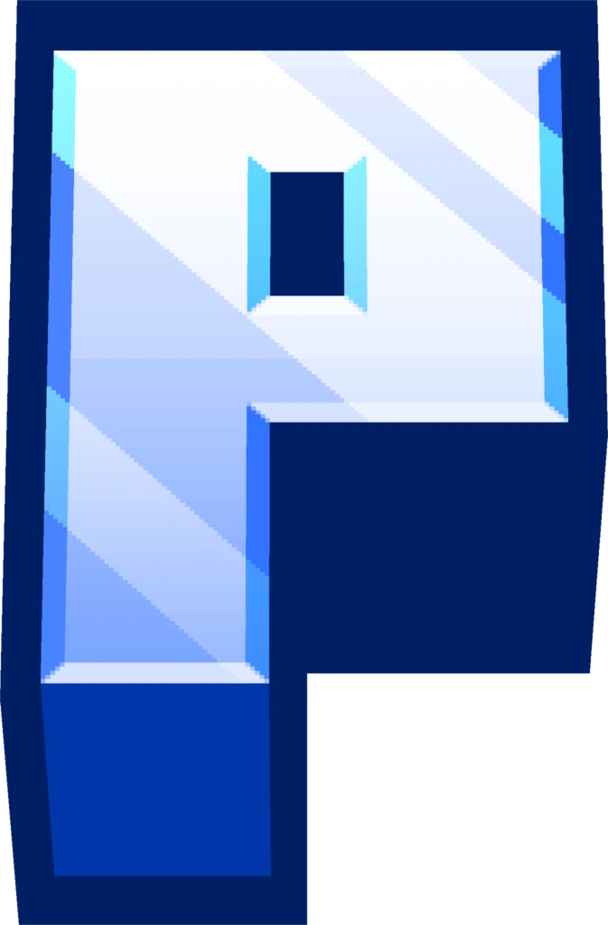 minecraft_blue_P emoji