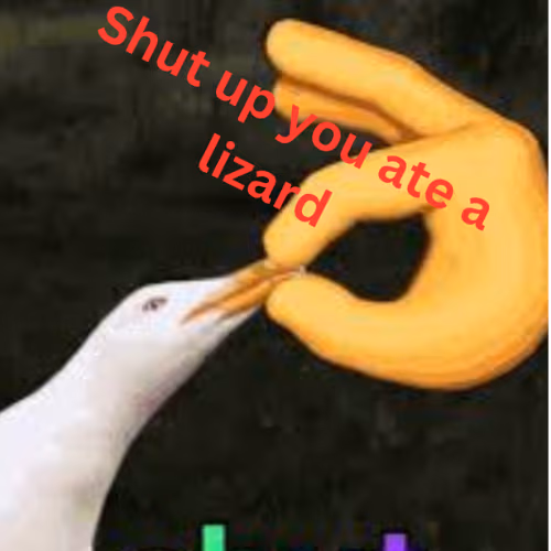shutupyouatealizard emote