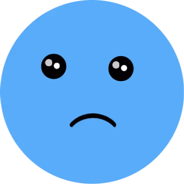 Blue_Face_Sad emote