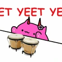satan_yeet_bongo_cat emote
