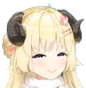 Watame_Smug emote