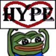 HYPE emote