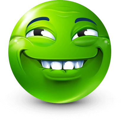 Joobi_Green_Silly_Happy emote