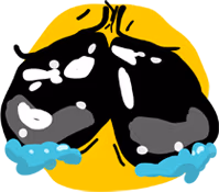 crying sticker