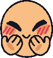 HidingFaceBlush emote