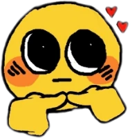 ShyLovecursedemoji emote