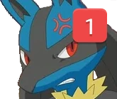 LucarioPing emote